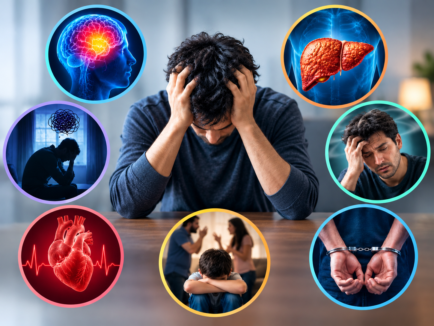 Illustration: effects of alcohol